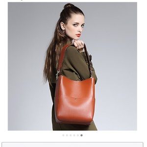 Women's Fashion Bucket Tote Shoulder Bag